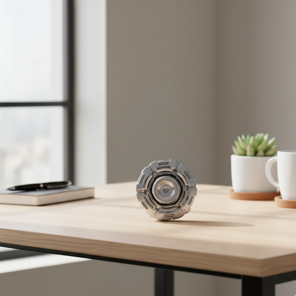 Glødende metal fidget spinner til skrivebord eller kontorbrug hver dag | Rosalyssa