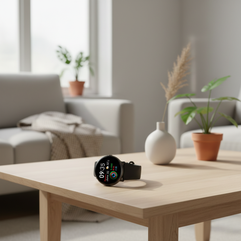 AMOLED Smartwatch With Bluetooth Calling And Waterproof Stainless Steel Smart Watch | Rosalyssa
