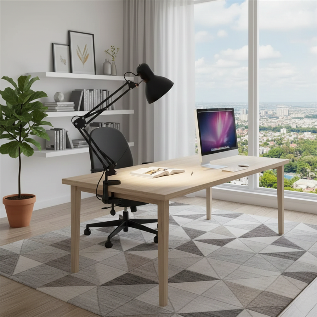 Lampe de table moderne réglable pour bureau à domicile et salon | Rosalyssa