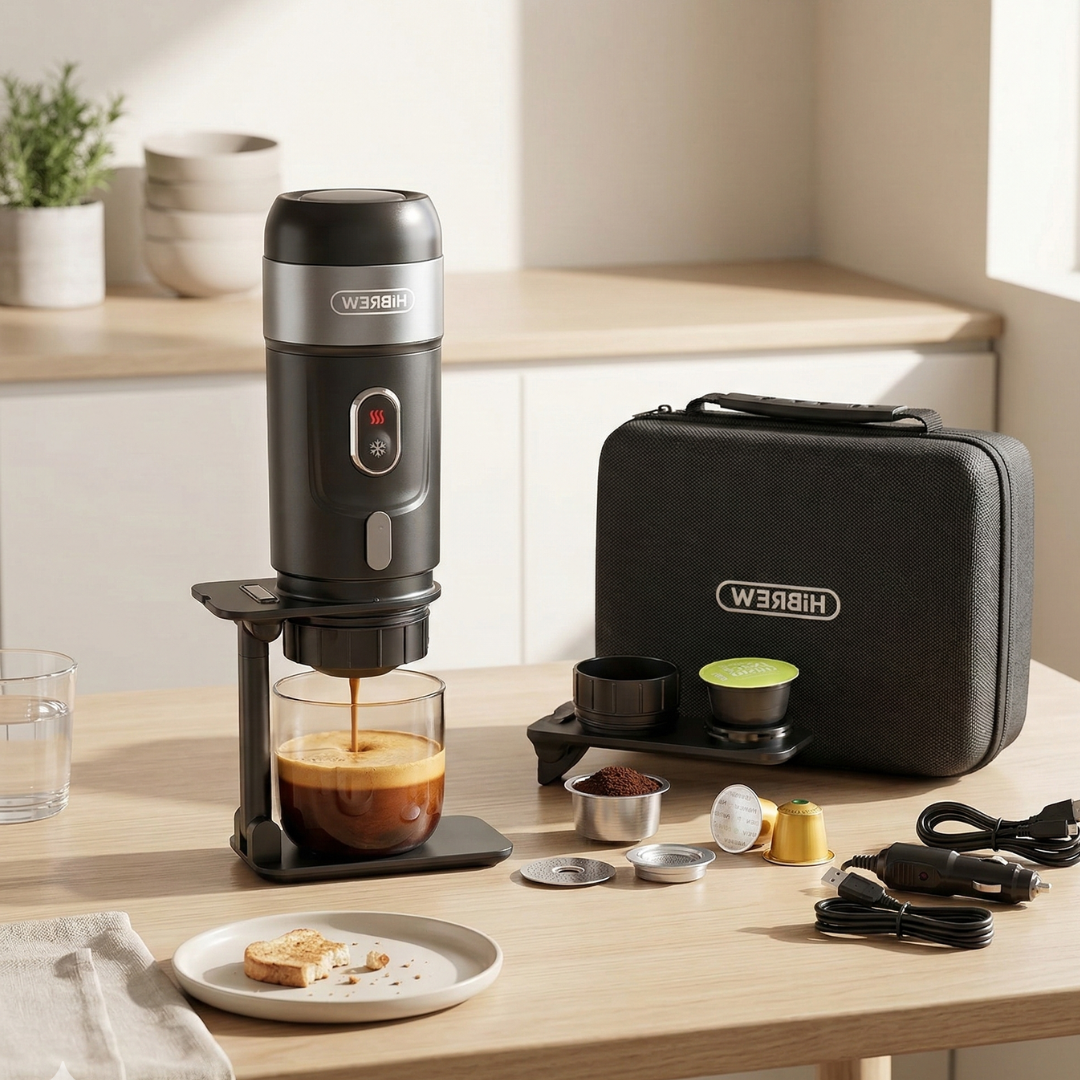 12V Portable Espresso Maker For Travel And On The Road | Rosalyssa