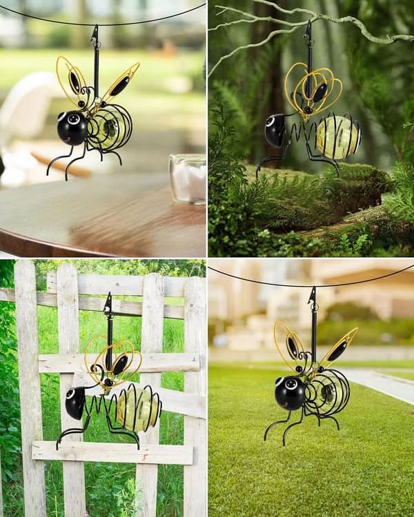 BeeGlow solární zahradní světlo Bee pro ambientní atmosféru