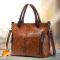 Sac à main en cuir vintage Aurelia style classique