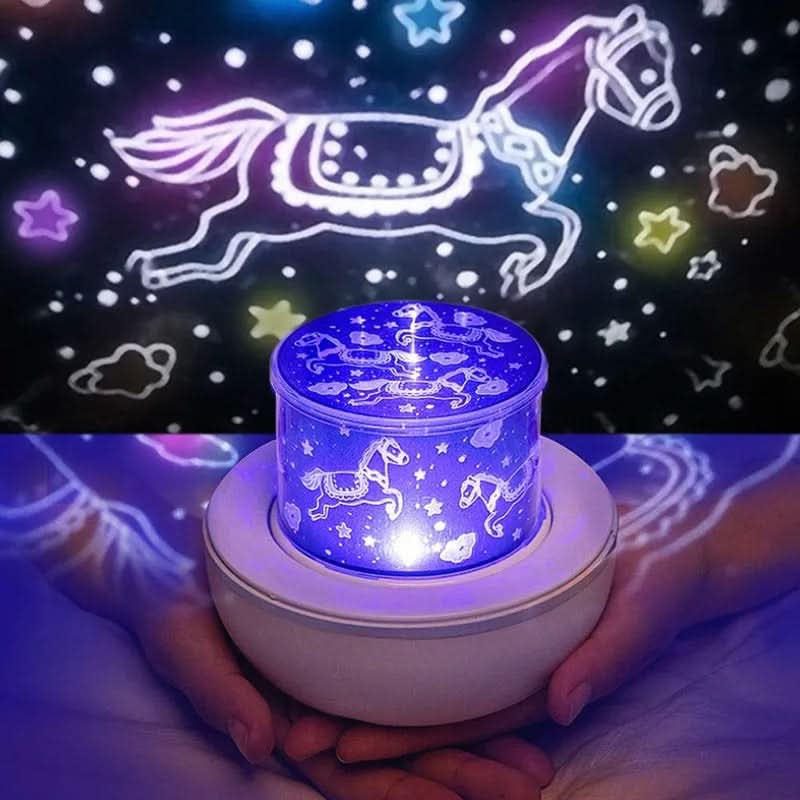 جهاز عرض النجوم السحري LunaGlow Sphere لغرفة الأطفال