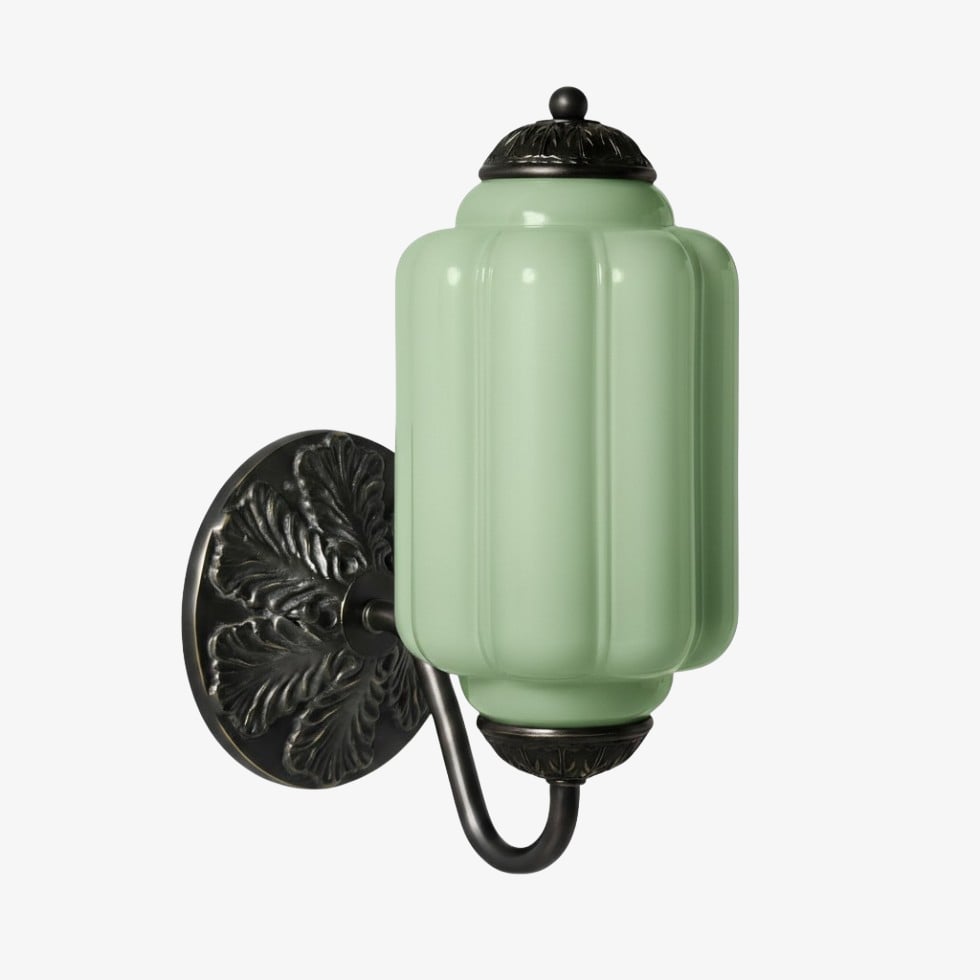 Vintage Milk Glass Wall Light Fixture For Indoor Ambient Lighting | Rosalyssa