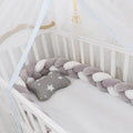 CozyNest Gewebtes Babykissen für sicheren und erholsamen Schlaf