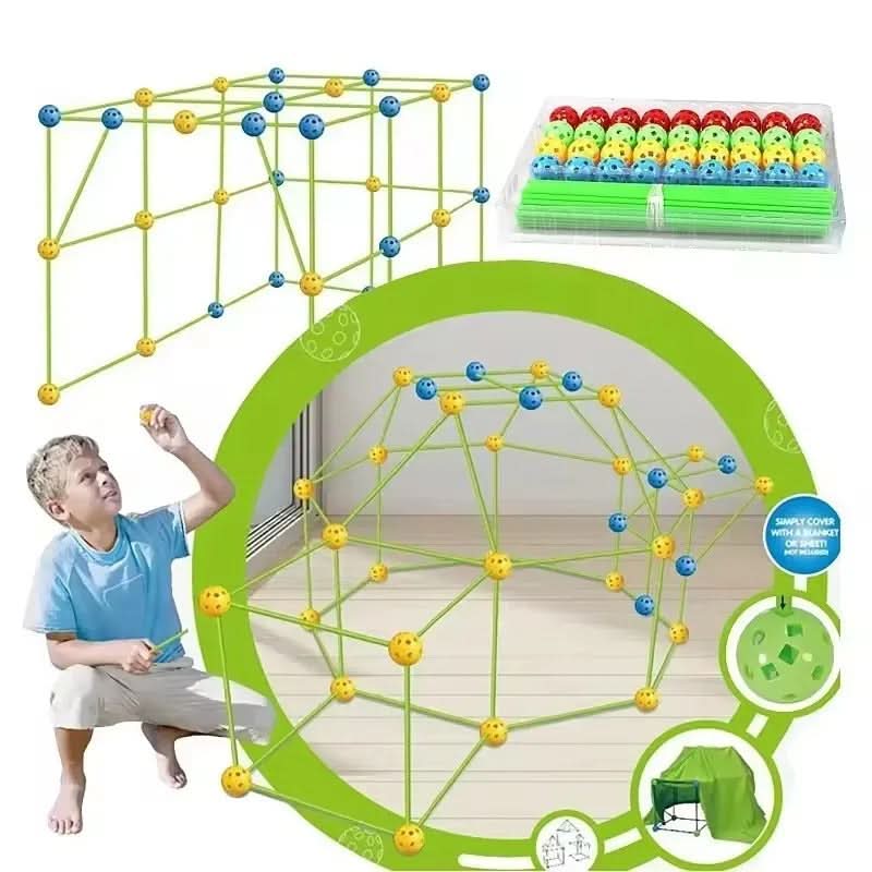 Cort Creativ DreamForge pentru Învățare și Construcție Distractivă