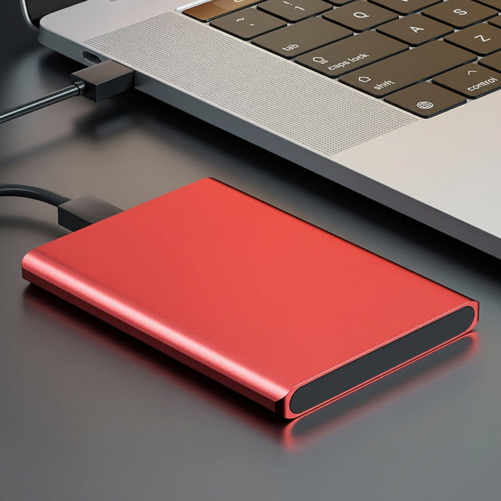 320GB přenosný externí SSD disk USB pro ukládání dat na notebooku