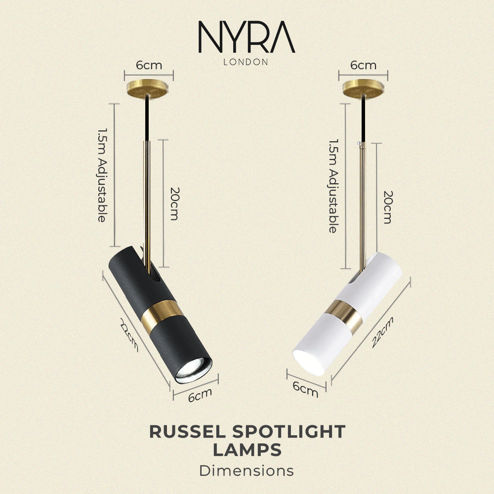 AstraNova reflektorové lampy moderní závěsné osvětlení pro kuchyňské ostrůvky