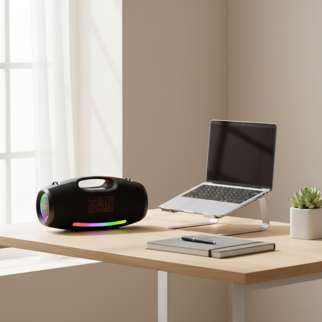 Kompaktní Bluetooth reproduktor Přenosný bezdrátový reproduktor pro každodenní použití | Rosalyssa