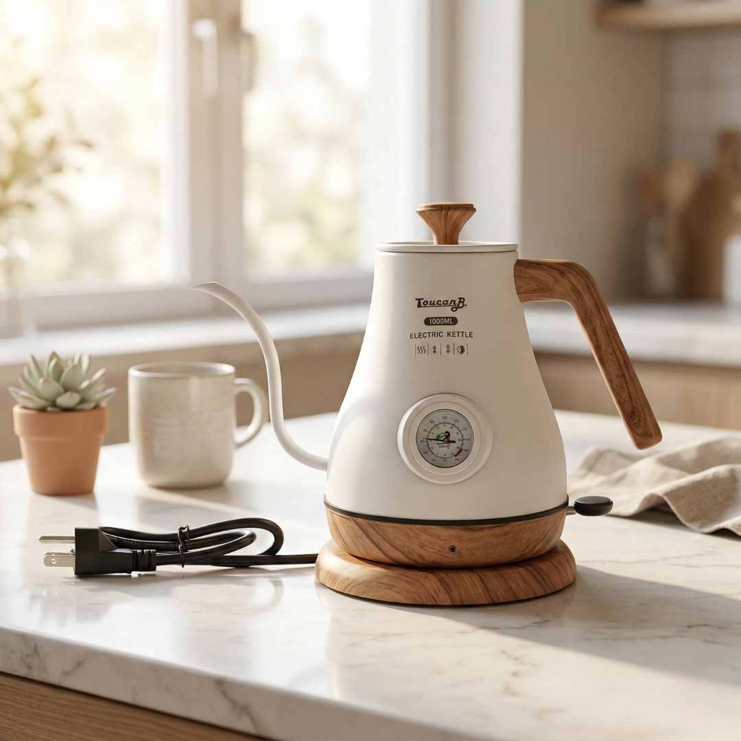 Stainless Steel Electric Kettle With Fast Boil Capability | Rosalyssa