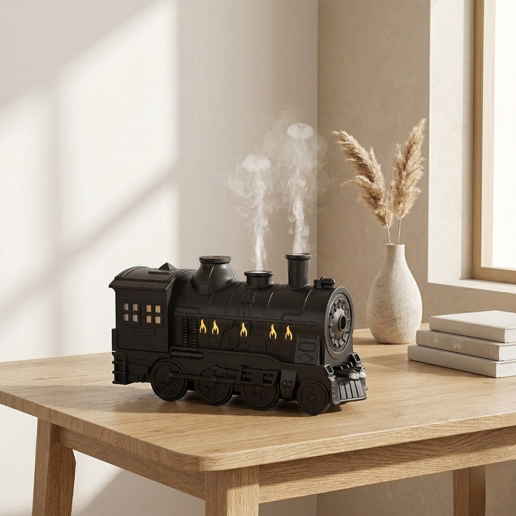 Train Design Humidifier With Cool Mist Train Design Humidifier With Cool Mist | Rosalyssa