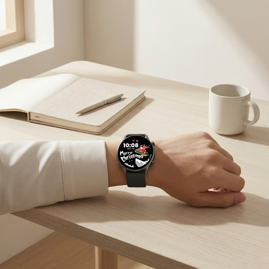 Fitness Smartwatch With AMOLED Display Activity Tracker And Bluetooth Watch | Rosalyssa