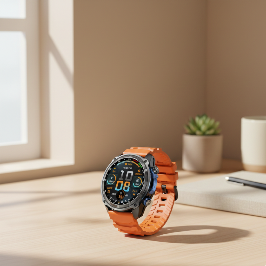 Smartwatch GPS impermeabile da esterno con mappe offline – Orologio attività | Rosalyssa
