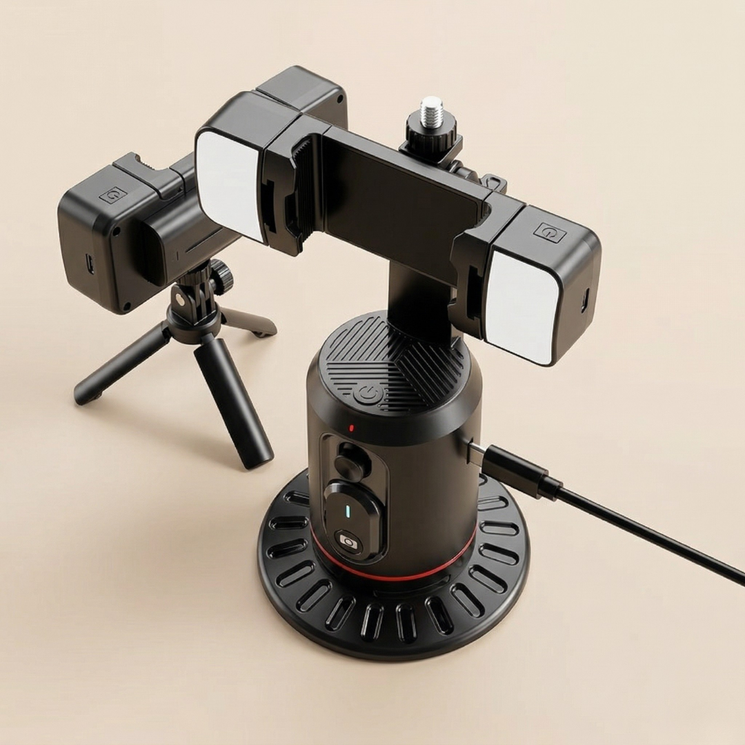 Smart Tracking Gimbal Stabilizer For Stable Selfies | Rosalyssa
