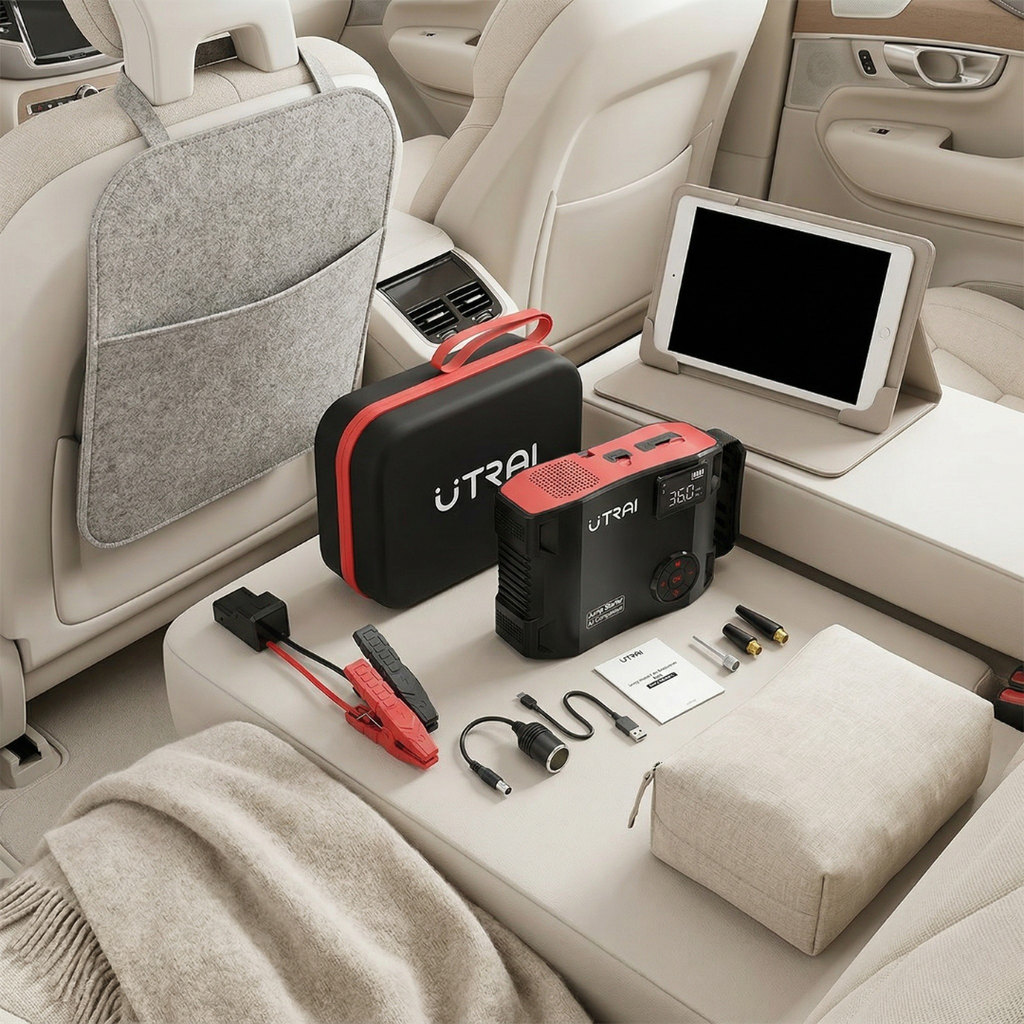 UTRAI 2000A Portable Jump Starter Pack With Power Bank | Rosalyssa