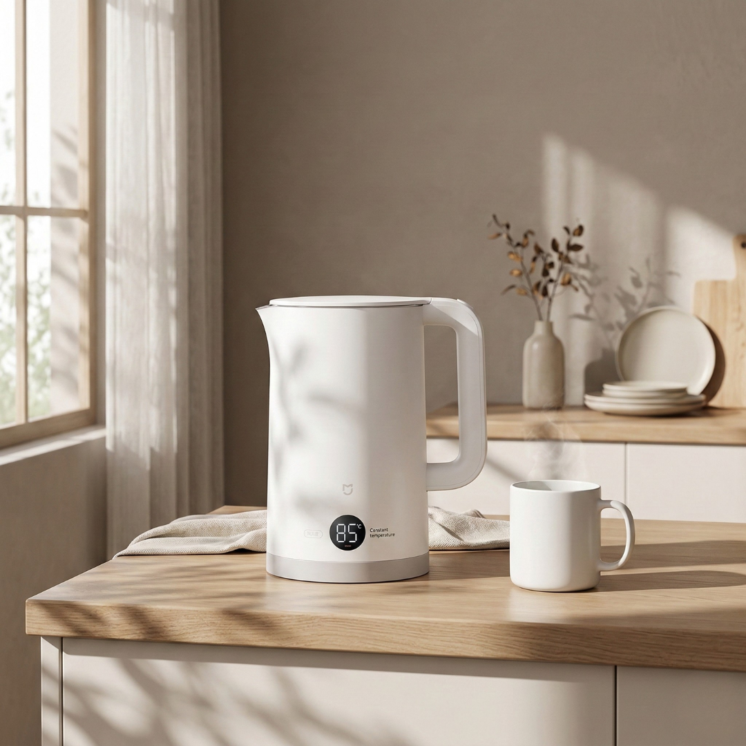 Stainless Steel Electric Kettle 1.7L Capacity For Home Kitchen | Rosalyssa
