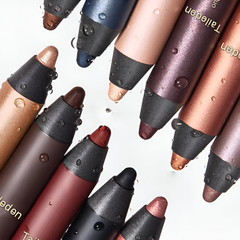 Duo Crème Fard à Paupières et Eyeliner 2-en-1 pour Couleur Polyvalente