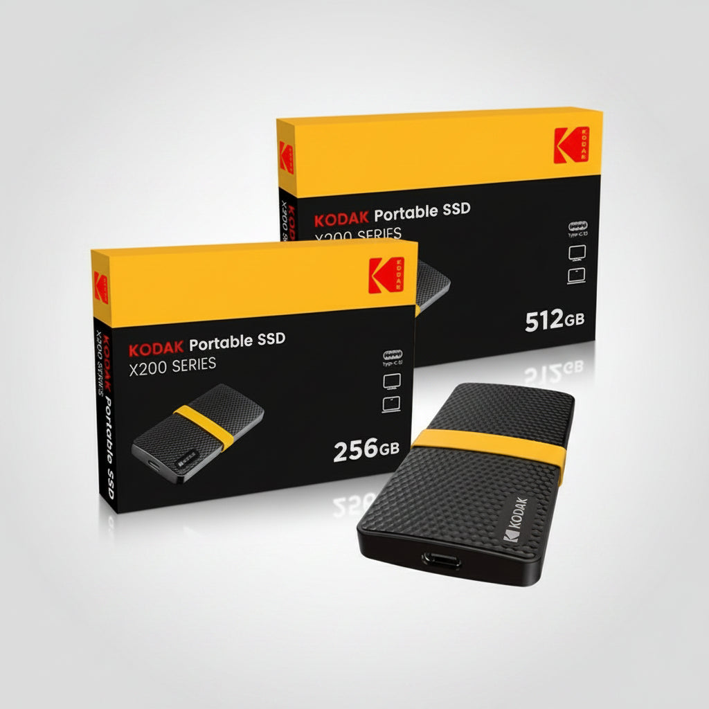 Compact USB-C SSD External Drive For Tablet File Storage