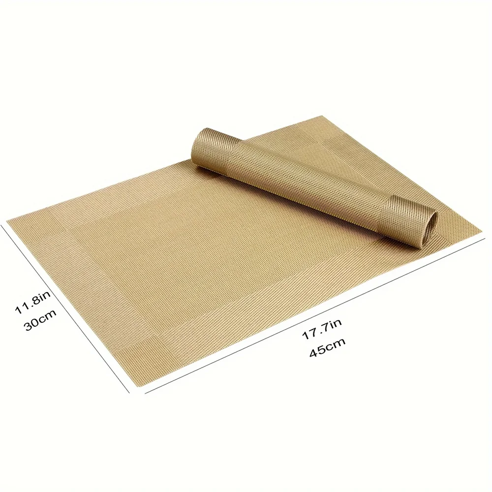 PlaciMat Heat Safe PVC prostírání, omyvatelné a protiskluzové podložky na stůl