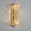 Nástěnná lampa Nova Crystal Accents z nerezové oceli s třemi barevnými teplotami