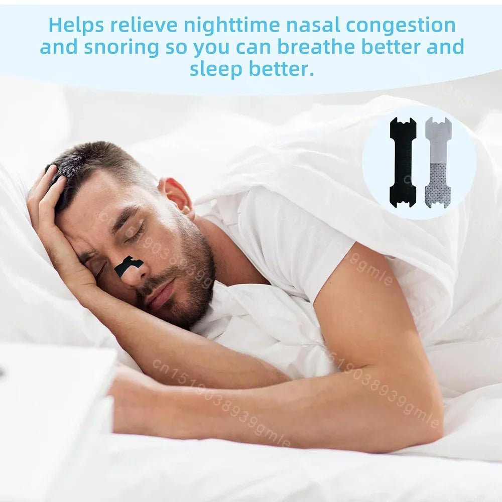 AirEase Anti Snoring Nasal Strips For Clear Breathing And Restful Sleep