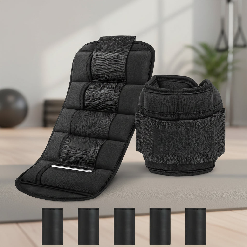 Adjustable Ankle Weights For Leg Training And Fitness Workouts