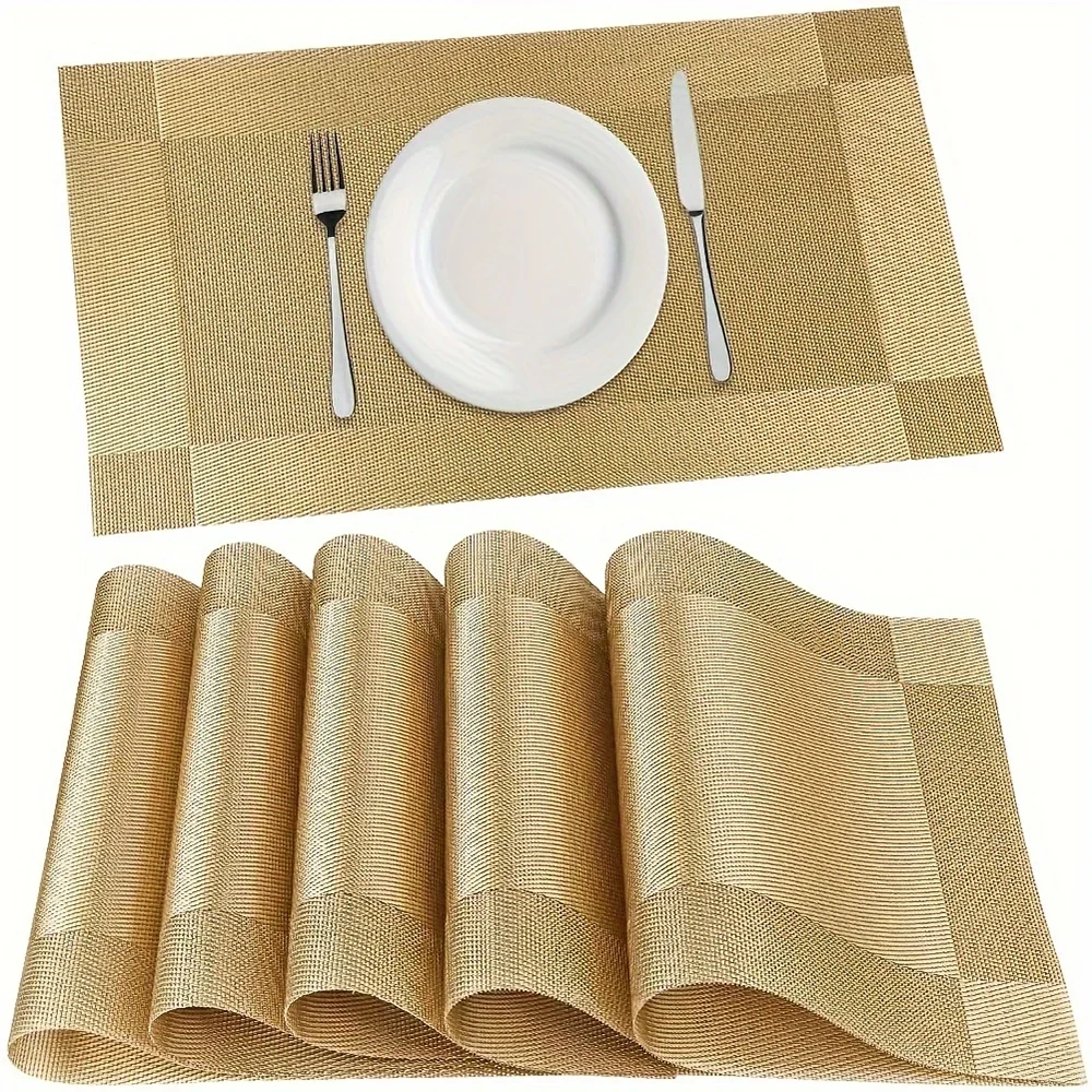 PlaciMat Heat Safe PVC prostírání, omyvatelné a protiskluzové podložky na stůl