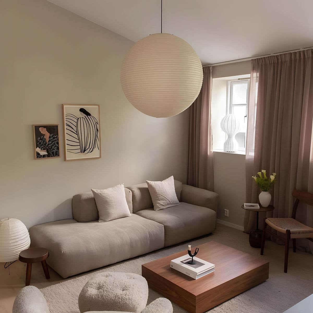 Mulberry Silk Swag Pendant Light Plug-In Design Fixture | Rosalyssa
