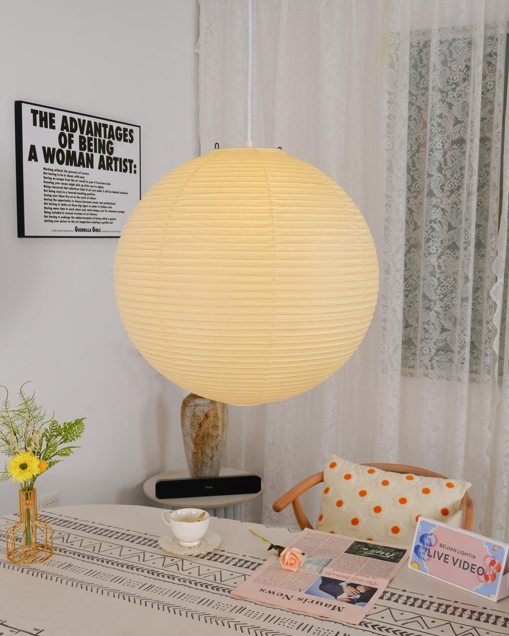 Luma A-serie hanglamp voor woonkamers en gangen