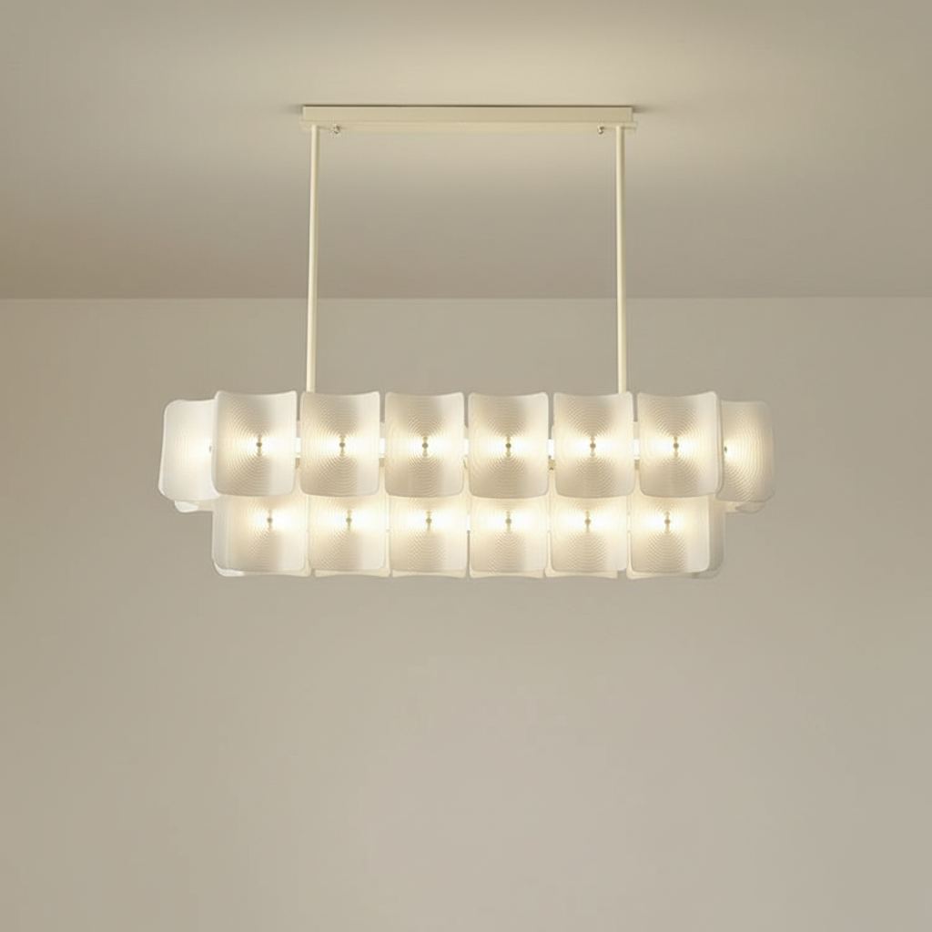 Lampa wisząca LumaSerene Modern Acrylic do jadalni