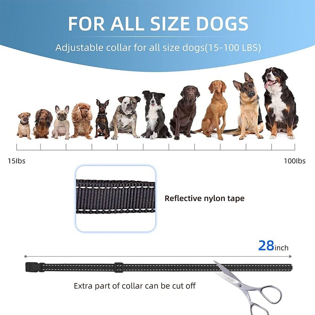 Remote Obedience E Collar For Bark Control And Training