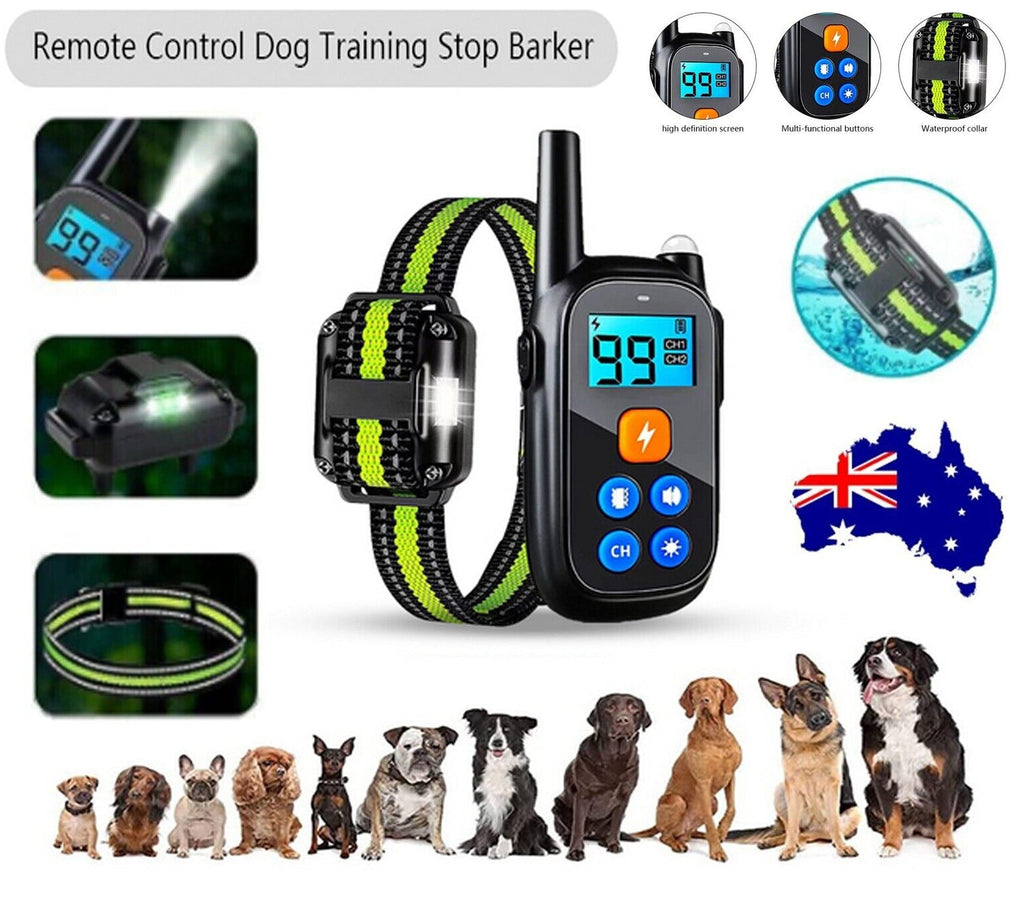 Remote Obedience E Collar For Bark Control And Training
