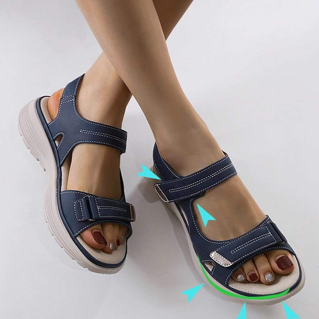 Sandali da passeggio con supporto dell'arco per il comfort e opzioni di taglia regolabili | Rosalyssa
