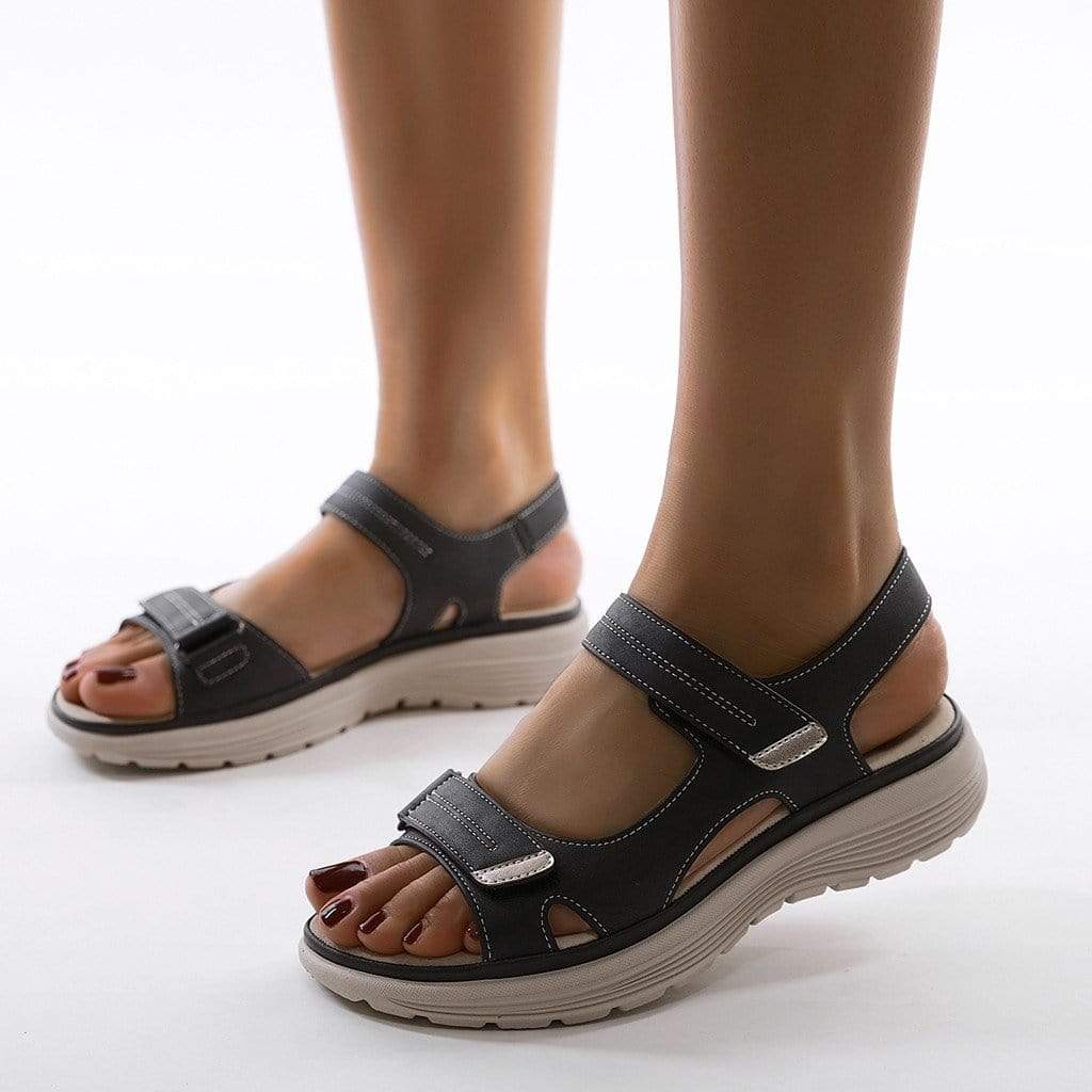 Sandali da passeggio con supporto dell'arco per il comfort e opzioni di taglia regolabili | Rosalyssa