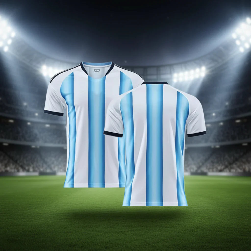 Argentina 2026 World Cup Kids Jersey And Shorts Set