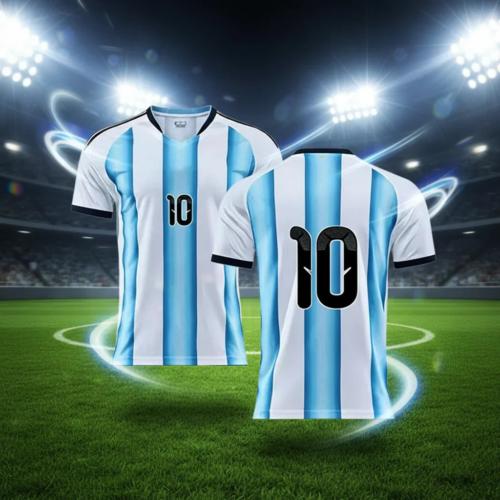 Argentina 2026 World Cup Kids Jersey And Shorts Set