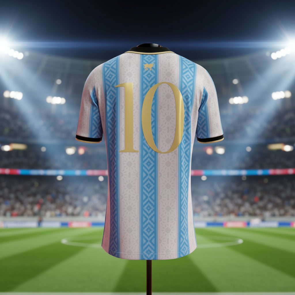 Pánský fotbalový dres Argentiny na Mistrovství světa 2026 s krátkým rukávem