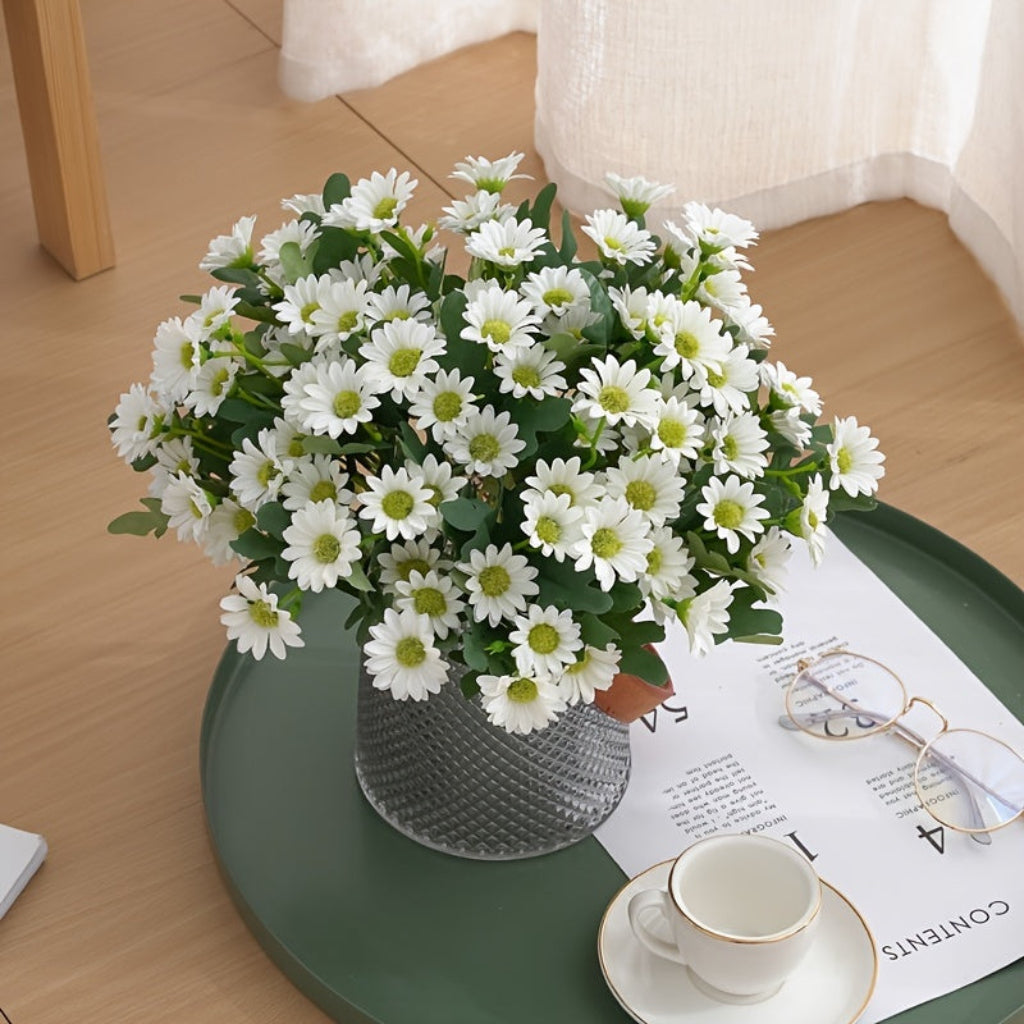Daisy Flowers for Tabletop Decor and Mothers Day Gift