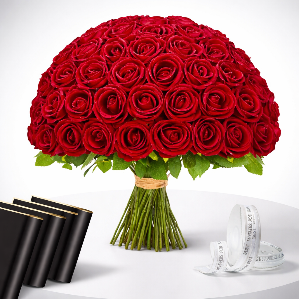 Bouquet Of Artificial Flowers For Mothers Day Gift And Wedding Decor Set