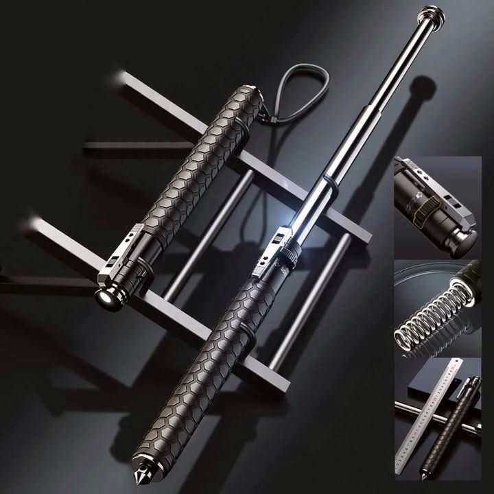 Trail Guard Trek Stick Automatic Walking Stick With Self Defense