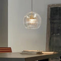 Lampa wisząca Nova Glass Bubble z ręcznie dmuchanymi podwójnymi kulami