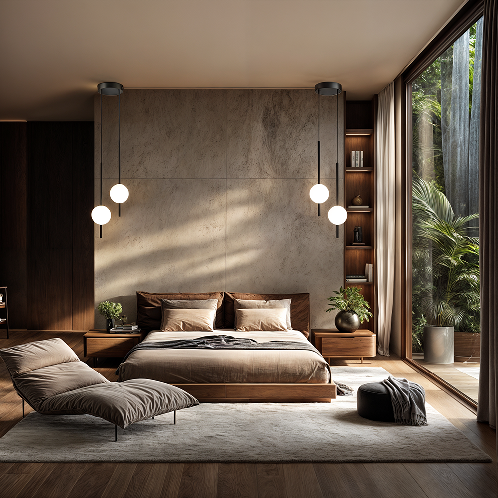 Luminaires suspendus NovaGlow pour salons et couloirs modernes
