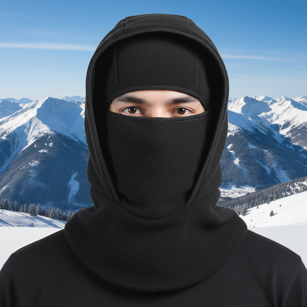 Thermal Fleece Balaclava For Cold Weather Windproof Face Cover