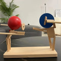 Indoor Party Fun With Wooden Balloon Duel Sword Game