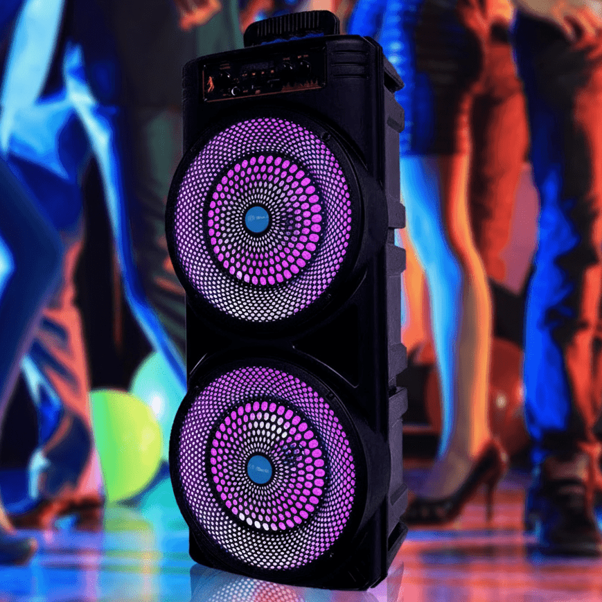 PulseBeat 6000W Bluetooth-Lautsprechersystem mit kraftvollem Bass und Mikrofon