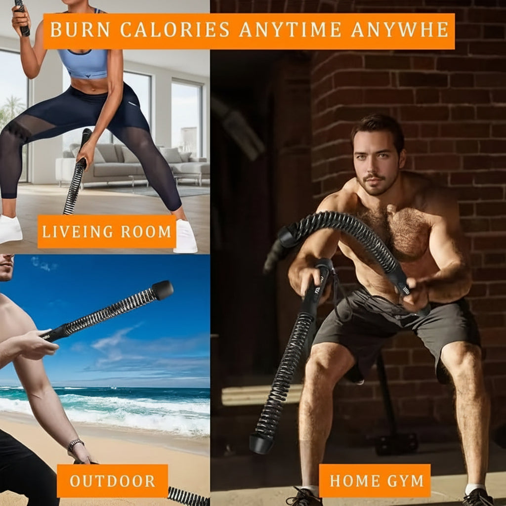 Corde à sauter en acier robuste pour l'entraînement de vitesse et les exercices cardio