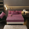 Soft Breathable Fitted Bed Sheet For Mattress Cover