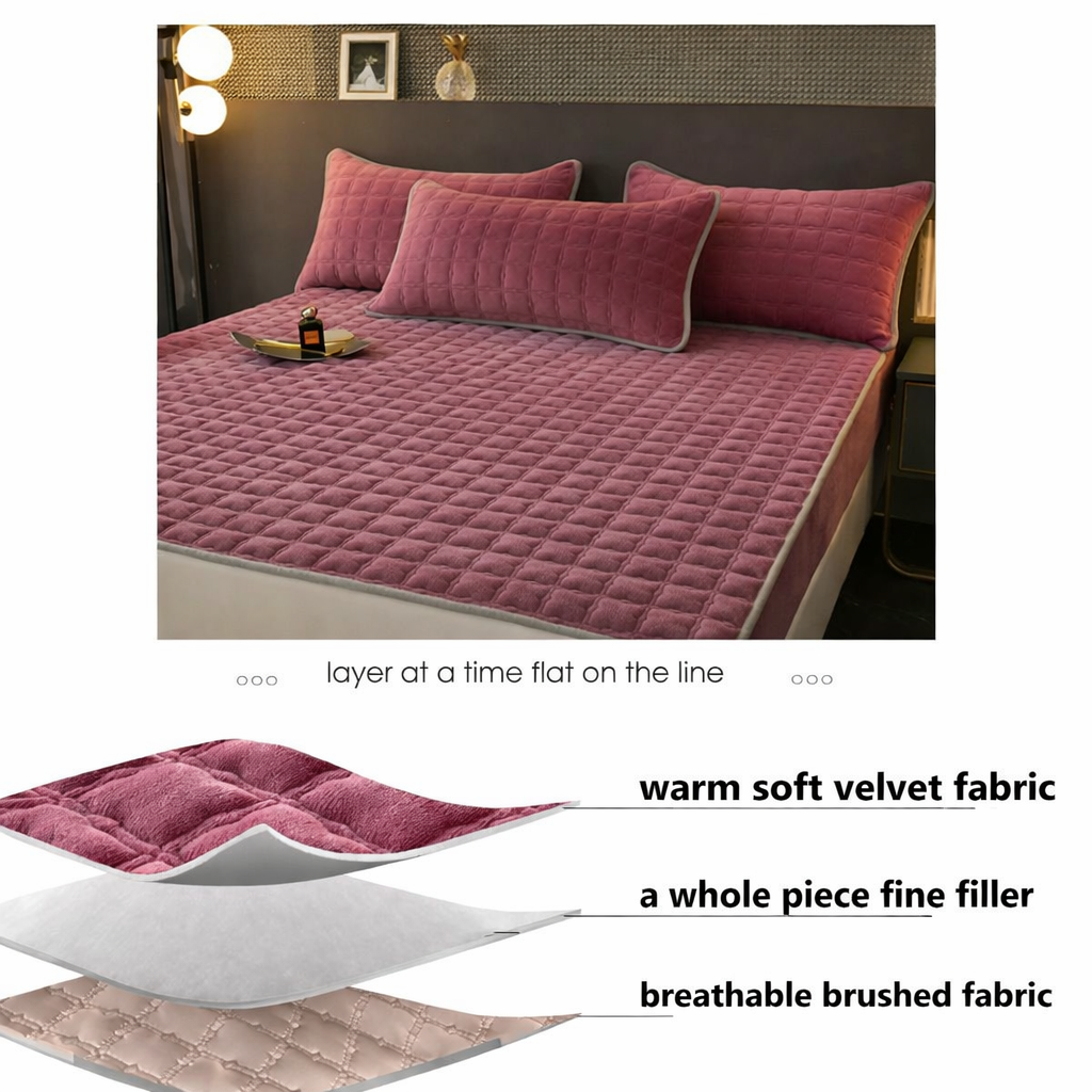 Soft Breathable Fitted Bed Sheet For Mattress Cover