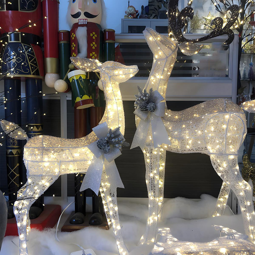 LumenHooves koristeelliset LED-porofiguurit sisä- ja puutarhakoristeiksi
