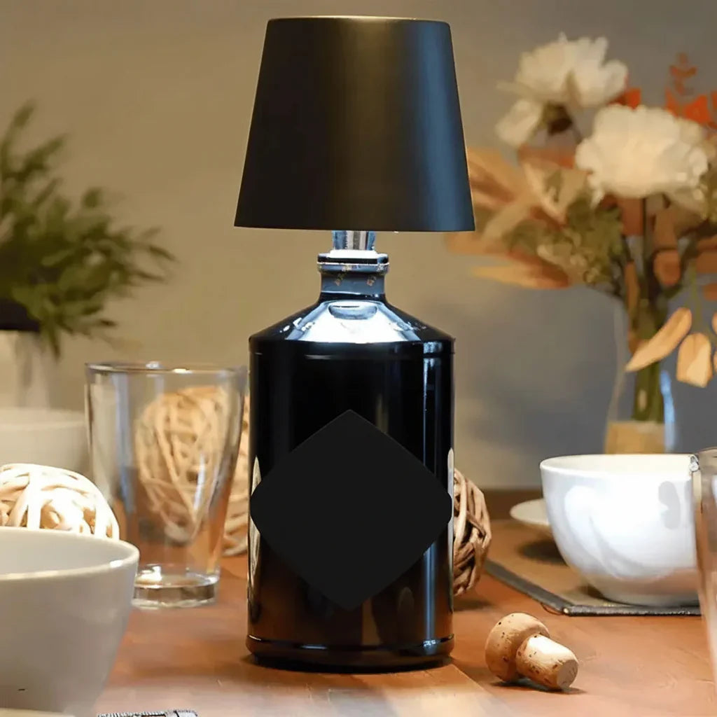 LED Bottle Lamp for Table Decor and Mood Lighting at Home